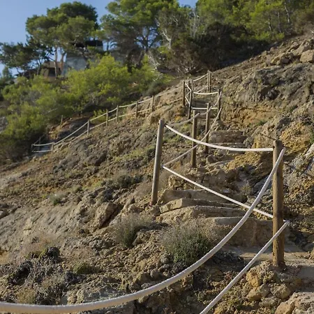 Villa Amazing Ibiza Icarus 6 Bedrooms Perched On A Cliff Overlooking The Of Cala Moli *